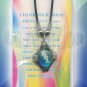 COOL Mood Pendant Necklace Choker Color Changing UV Glow Retro Hippie Chic