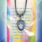 Angel Mood Pendant Oval UV Glow Necklace Choker Retro Chic Color Changing Chart
