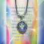 Angel Mood Pendant Oval UV Glow Necklace Choker Retro Chic Color Changing Chart