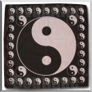 Yin-Yang Bandana Hat Scarf Taoism Daoist Taoist Tao Large 22" Yin And Yang