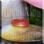 Red Agate Mood Ring Band Size 7 Color Changing Genuine Gemstone Jewelry Gift Box