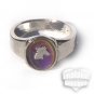 Horse Mood Ring Size 8 Retro Chic Vivid Color Changing Chart Equine Pony Western