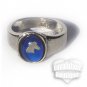 Horse Mood Ring Size 7 Retro Chic Vivid Color Changing Chart Equine Pony Western