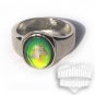 Horse Mood Ring Size 5 Retro Chic Vivid Color Changing Chart Equine Pony Western