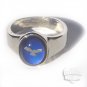 Flying Eagle Mood Ring Size 6 Retro Chic Color Changing Chart Biker Goth Punk Rocker Patriotic