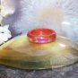 Red Agate Mood Ring Band Size 9 Color Changing Genuine Gemstone Jewelry Gift Box