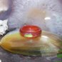 Red Agate Mood Ring Band Size 9 Color Changing Genuine Gemstone Jewelry Gift Box