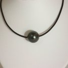 SURF Style!!! Hers Tahitian AAA Black Pearl Choker