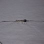 Men's Tahitian Black Pearl Choker on Platinum Chain