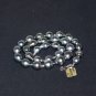 Authentic Salt Water Tahitian Black Pearl Strand