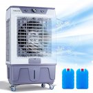 Portable Evaporative Cooler Energy-Saving Quiet Electric Air Cooler Gray