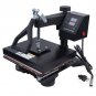 High Pressure Dual-display Digital Manual T-shirt Heat Press Machine US Plug