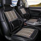 Breathable Car Back Seat Cooling Lumbar Car Massage Cushion Bamboo Pad Headrest