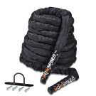 1.5" Battle Rope Exercise Fitness Power Undulation Strength Muscle Toning 30'