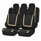 9pcs Universal  Auto Seat Covers for Car Truck SUV Van Polyester 10 Colors