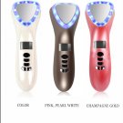 LCD Cold Hot Red Blue Photon Ultrasonic Vibration Ion Sonic Skin Face Facial