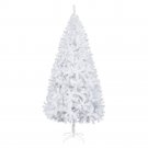 7FT Iron Leg White Christmas xmas Tree with 950 Branches Home Decoration