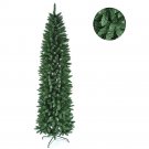 7.5ft Pointed PVC Pen Holder Christmas Tree Green