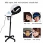 Salon Spa Hair Steamer Rolling Stand Hooded Hair Coloring Perming Conditioning