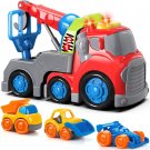 Trucks Toys for Boys 1 2 3 Years Old Construction Cars Toy Set for Toddler Kids