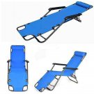 Patio Lounge Chair Chaise Bed Adjustable Beach Folding Reclining Positions Chair