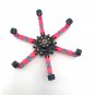 3pcs Luminous Deformable Fingertip Spin Top Fidget Spinner Gyro Robot Antistress Toy