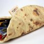 Roll Pencil Case Burrito Storage Bag Funny Tortilla Pen Pouch School Supplies