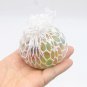 Glitter Squishy Mesh sensory stress reliever ball toy autism squeeze