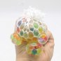 Glitter Squishy Mesh sensory stress reliever ball toy autism squeeze
