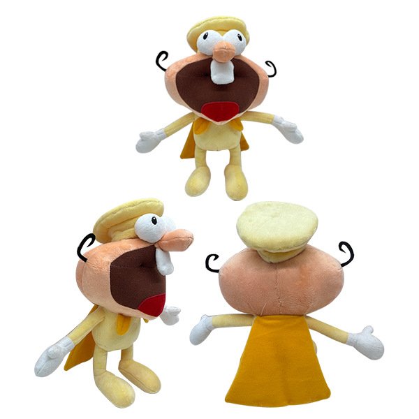 Pizza Tower The Noise Chef Plush Doll Toy Game Figure Peppino