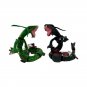 Cartoon Anime 80CM Dinosaur Stuffed Animal Green Black Plush Toys Gift for Kids
