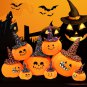 Pumpkin Plush Stuffed Toy Animal Jack O Lantern Witch Hat Halloween Devil