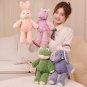 Embossed Plush Elephant Frog Stuffed Animal Rabbit Hippo Stuffed Animal