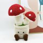 Plant Pals Buddies Plush NWT Artificial Mushroom Pot Soft Stuffed Toy Tag