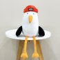 Seagull With Red Hat Stuffed Plush Toy Doll Kids Gift Present