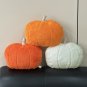 Farmhouse by Rachel Ashwell Pumpkin Pillow Stuffed Toy Doll Halloween