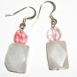 Cherry and Rose Quearts earrings