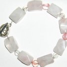 Rose and Cherry Quarts bracelet