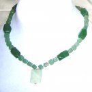 Green Aventurin and new jade necklace