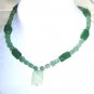 Green Aventurin and new jade necklace