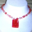 Cherry Quearts with pearls and big pandent