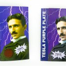 Tesla Energy Purple Plate Original