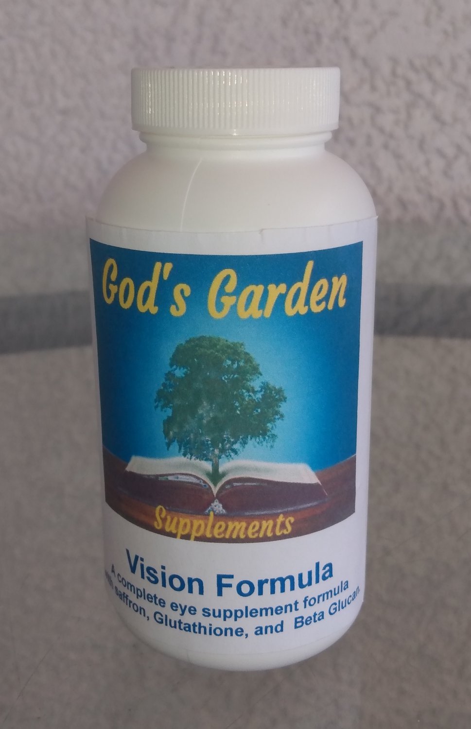 3 God's Garden Vision Formula bottles