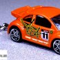 NICE GIFT!! KEY CHAIN ORANGE VW NEW BEETLE VOLKSWAGEN BUG CUSTOM LIMITED EDITION