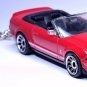 RARE! KEY CHAIN RED FORD MUSTANG GT500 SHELBY CONVERTIBLE NEW CUSTOM LTD EDITION