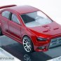 VERY RARE KEY CHAIN RALLY DARK RED MITSUBISHI LANCER EVO 10 NEW CUSTOM LIMITED