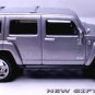 KEY CHAIN RING SILVER PEWTER GREY HUMMER H3 4X4 SUV HUMVEE NEW LIMITED EDITION