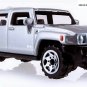 KEY CHAIN RING SILVER PEWTER GREY HUMMER H3 4X4 SUV HUMVEE NEW LIMITED EDITION