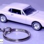 RARE!! KEY CHAIN 1967/1968 WHITE MERCURY COUGAR COUPE NEW CUSTOM LIMITED EDITION