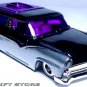 KEY CHAIN BLACK GRAY HEARSE FUNERAL GOTHIC COACH MEAT WAGON KEY RING LTD EDITION